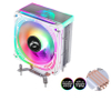 Computer CPU Cooler 4 Hot Copper Tube 120mm Quiet 5V ARGB Fan Air Cooling Universal Intel 2011 X79 X99