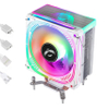 Computer CPU Cooler 4 Hot Copper Tube 120mm Quiet 5V ARGB Fan Air Cooling Universal Intel 2011 X79 X99