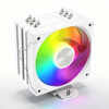 QiuzAim120mm ARGB 2011 CPU Air Cooler 6 Heat Pipe PWM Fan Desktop PC Heatsink Support LGA1700 AM5 AM4 Processor Cooling Radiator