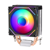 QiuzAim Cost-effective 90mm Fan 1700/2011 B85 Air CPU Cooler for AM4 CPUs E5 Computer ARGB Tower 2 Copper Heat Tube X79 Cooling