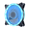 IDE 4pin Quiet 120mm 12025 RGB Desktop Computer Airflow Fan with Dual Light Rings for PC Chassis