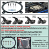 QiuzAim 12th Generation 2-copper Tube 2011 CPU Heat Sink Fan 90mm Luminous 4-pin B85 Motherboard AM3 Silent Lga1150 1366 X79