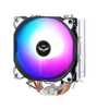 QiuzAim CPU Air Cooler for LGA2011-3 X99 Motherboards Tower 4/6 Heat-Pipe Design with 120mm RGB Fan for Server & Workstation PCs