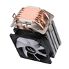 QiuzAim Desktop 90mm Air-cooled 2011-3 Pin CPU Heatsink with 6 Heat Pipes X79 Motherboard CPU Fan Silent PWM X99
