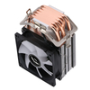 QiuzAim 2/4/6 Heat Pipe 1200 CPU Air Cooler Silent 90mm 3Pin Fixed Speed/4Pin PWM Fan RGB LED 12V for AM4/AM5 LGA1700/115X