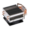 QiuzAim 90mm Tower Computer CPU Cooler Silent 2011 Motherboard 4 Heat Pipe Desktop CPU Fan 4pin Luminous air Cooling X99