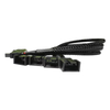 4-Way SATA Powered Fan Hub 4-Pin to Quad Port Splitter with 3-Pin Compatibility for CPU & Case Cooling Systems
