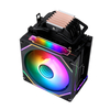 QiuzAim 4/6 Heat Pipe 2011/1700 Tower ARGB Prism CPU Cooling Fan Desktop Computer 120mm Air-cooled 1200 Silent 1151/X79/AM4