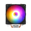 QiuzAim 4/6 Heat Pipe Tower CPU Air Cooler 120mm LED Static Fan 1200 CPU Cooling Heatsink Compatible with LGA1150 1700 1366 AM4