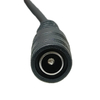 Dual-Voltage Fan Splitter: DC5521 to 4-Pin Molex & 3-Pin PWM Y-Cable with 5V/9V/12V Selectable Output for PC Fan Systems