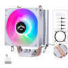 QiuzAim 12th Generation CPU Heatsink 2 Copper Tubes 1700 Air-cooled 90mm Computer CPU Fan PWM/1200 Silent 1150/AM3