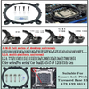 QiuzAim Cost-effective 90mm Fan 1700/2011 B85 Air CPU Cooler for AM4 CPUs E5 Computer ARGB Tower 2 Copper Heat Tube X79 Cooling