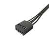 30cm 4Pin PWM Fan Extension Splitter Cable, 100Pcs Lot Speed Control Adapter Wire for PC Case CPU Cooling Radiator Fans
