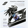 QiuzAim 240mm/360mm All-in-One Frame 5V 3Pin ARGB Fan with Asynchronous Independent Control PWM Cooling Fan for PC Case Radiator