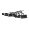 CPU Cooling Fan 1 to 5 IDE Molex 4 Pin to 5 Road PWM Fan Hub 4Pin 3Pin Splitter Cable 30CM for ATX Computer Power Supply