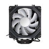 QiuzAim Universal CPU Air Cooler Compatible LGA1851/1700/1200/115x/AM4/AM5 4/6 Heat-Pipes & 120mm Fixed-RGB PWM Fan for Cooling