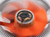 QiuzAim Universal CPU Cooler for Intel LGA 775/115x/1200 & AMD Quiet 3-Pin Heatsink Fan Compatible with I3/i5/i7 Processors