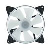 QiuzAim Ice Ring Desktop Computer case Fan 120mm ultra Quiet Large 4pin Luminous 12025 Cooling Fan LED Color Light