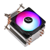 QiuzAim 90mm RGB PC Quiet Cooling Fan Supports Motherboard X79 X99 X299 2099 2011 CPU Cooler with 4 Copper Pines PWM 3Pin 4Pin