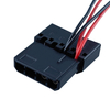 1-to-2 XH2.54 Fan Splitter Wire, Molex 4Pin Input Convert to Two 2Pin Adapters with Stable 12V Power for Desktop Case Coolers
