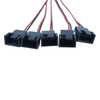 Molex Powered 5-Port Fan Hub Splitter 5*3Pin/4Pin Ports for PC Chassis Cooling Fans
