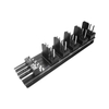 Detachable 5-Port PWM Hub 1-to-5 Splitter with Nylon Mesh Cable for 3-Pin/4-Pin CPU & Chassis Fans