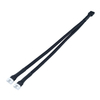 Dual GPU Fan Adapter Cable 4-Pin PWM Motherboard to Dual PH2.0 4-Pin Splitter with Smart Temperature Control