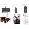 QiuzAim 5v 3pin RGB Control Simple Easy to Use Mini ARGB Lighting Color Controller Hub Make Your Computer Full of Fantasy Colors