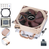 QiuzAim 90mm X79 Motherboard 2/4 Heat Pipes Computer CPU Fan 2011 Pin Down Pressure Heat Sink 4-pin Desktop X99 Luminous