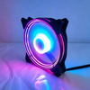 QiuzAim RGB LED 12025 Silent Cooling Fan 120mm 6Pin Illuminated Desktop Computer Chassis Air Fan Wholesale