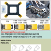 QiuzAim ARGB Desktop I5 I7 CPU Tower Heat Sink 4/6 Heat Pipe 120mm High Air Volume PWM Fan Air-cooled Cooler LGA1700 1150 1366
