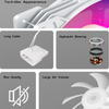 QiuzAim 1200RPM 120mm PC Cooling Fan 4-Pin IDE Connector for Desktop DIY Air Cool System Ventilation Bulk Wholesale Direct Sale