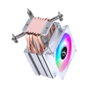 QiuzAim 2/4/6 Heat Pipe 12th Generation 1150CPU Heat Sink 90mm with Light CPU Fan 1155 Temperature Control 4-pin Silent I5