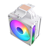 QiuzAim AM5/X99 Silent 1700/2011 Heat Sink 4 Copper Tube 120mm Prism ARGB CPU Fan 5v3 Pin PWM Air Cooling 1150 Light Emitting I5