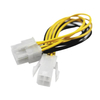 4-Pin to 8-Pin EPS Power Adapter ATX to CPU Motherboard Power Supply Converter with Secure Connection