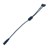 DC 5521 to 3/4Pin Y Splitter Cable, High Current Dual Fan Power Adapter Wire, Stable Output for Multi PC Chassis Cooling Fans