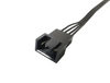 30cm 4Pin PWM Fan Extension Splitter Cable, 100Pcs Lot Speed Control Adapter Wire for PC Case CPU Cooling Radiator Fans