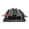 Molex 4-Pin Powered ARGB Hub 5V 3-Pin Addressable RGB Splitter with PWM Support for Multi-Device Sync & Cooling Management