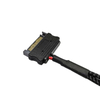 SATA Connecting Line HUB 15 Pin to 2 Ports 3 Pin or 4 Pin CPU Cooler Fan Computer case PC Fan Cable Adapter Connectors 30cm