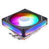 QiuzAim LGA2011 4 Heat Pipe ARGB Down Pressure CPU Heatsink 120mm Silent PWM Cooler for X79 X99 Desktop PC