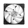 QiuzAim 120mm Colorful CD Pattern Computer Cooling Fan 4Pin IDE Connector Custom LED Effect Fan for PC Case Factory Bulk Price