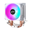 QiuzAim 4/6 Heat Pipe Thousand Layer Mirror ARGBcpu Cooling Fan 90mm Luminous PWM Computer 1700 Air-cooled AM4/1155/1366/2011