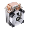 QiuzAim 2/4/6 Copper Heat Pipe 90mm Tower CPU Cooler 2011 Pin Silent Air Cooled Heatsink Fan for X79 X99 Desktop Motherboard